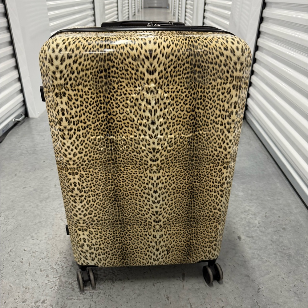 CAVALLI CLASS BY ROBERTO CAVALLI Cheetah-Print Hardside Suitcase